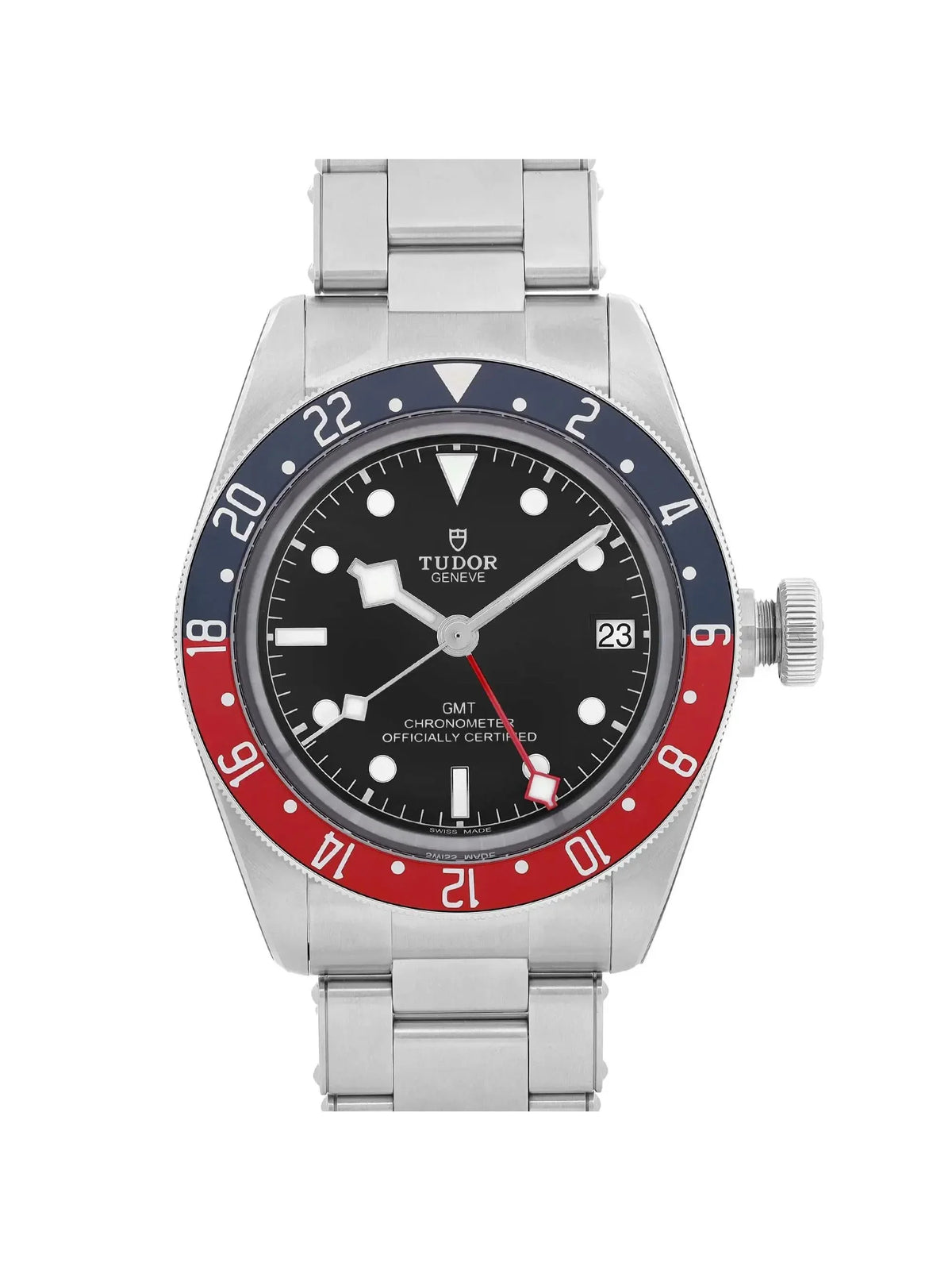 New Tudor Heritage Black Bay  Steel Black Dial Men Automatic Watch 79830RB