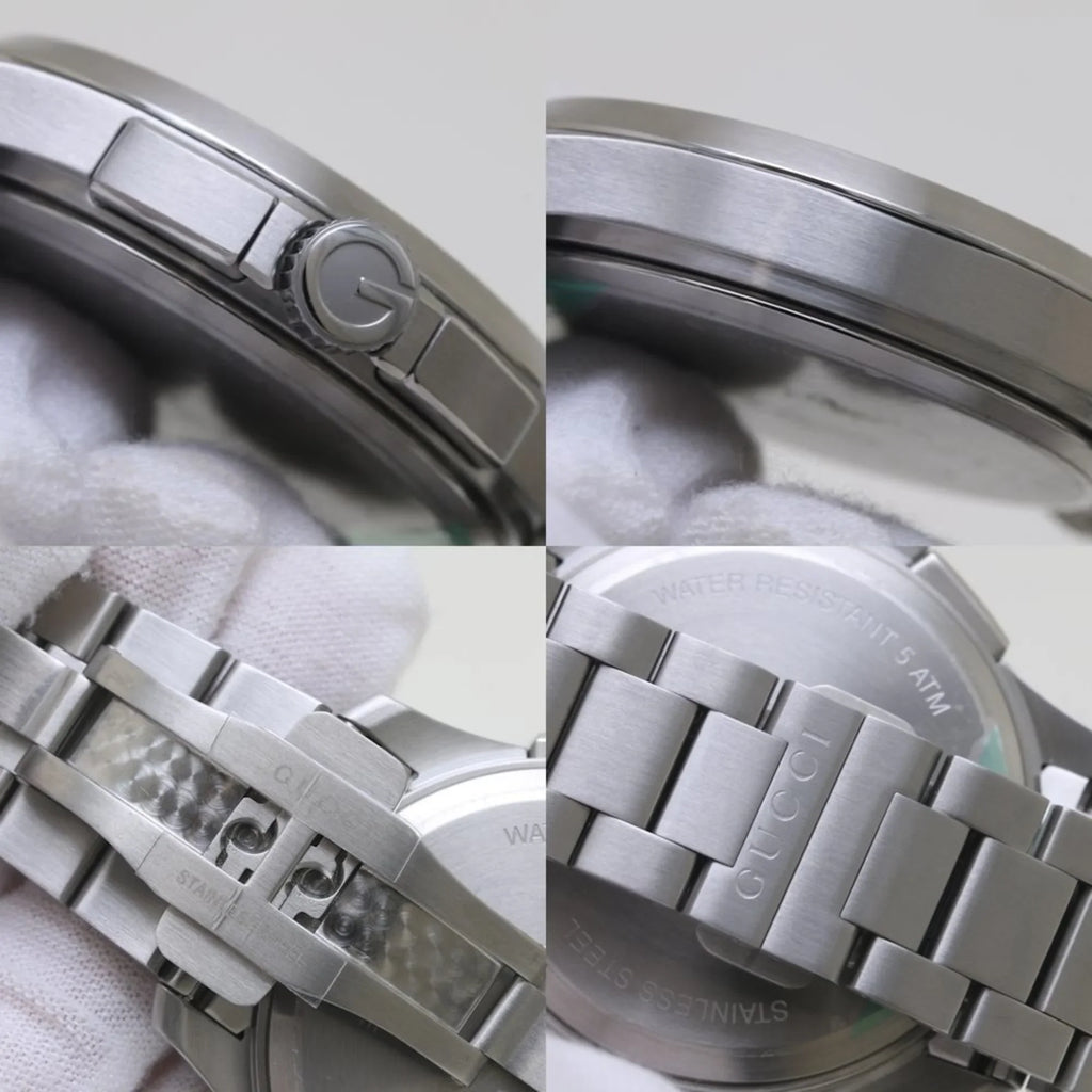 Pre-Owned  G Timeless Chronograph YA126272 126.2 Stainless Steel Men's 39276 (Like New)