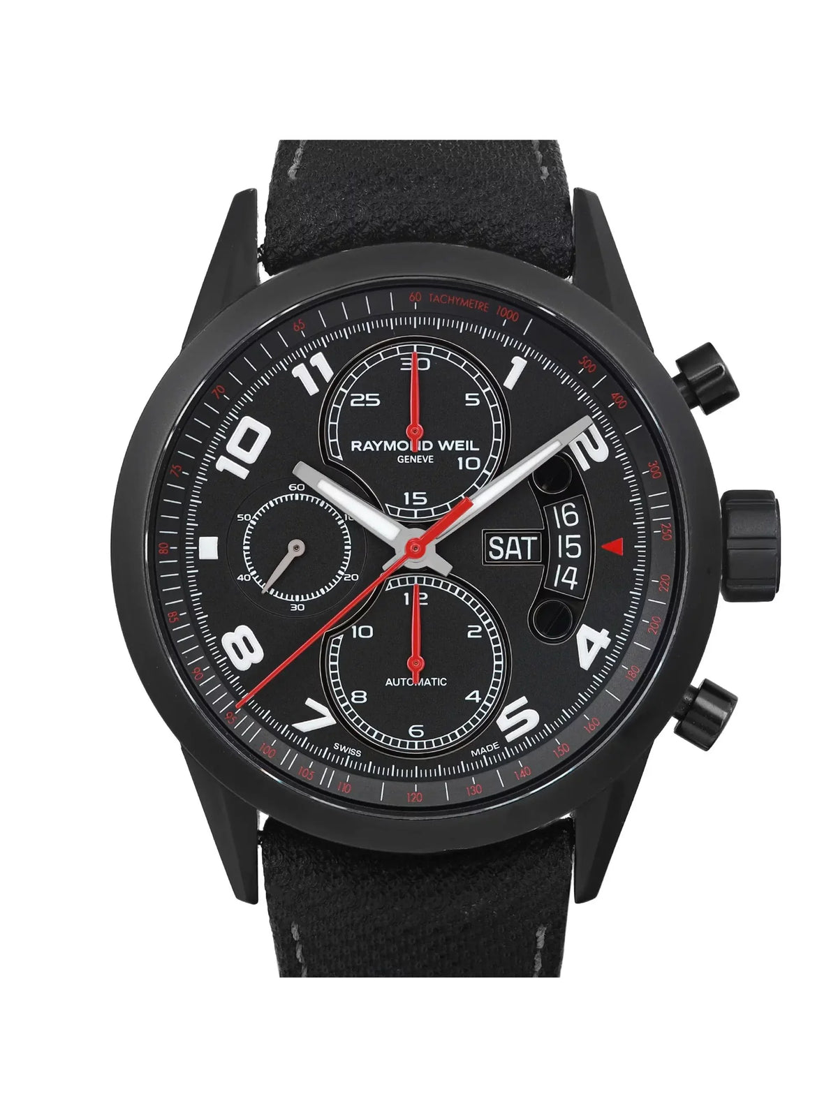 Raymond Weil Freelancer Steel Black Dial Automatic Men's Watch 7730--05207