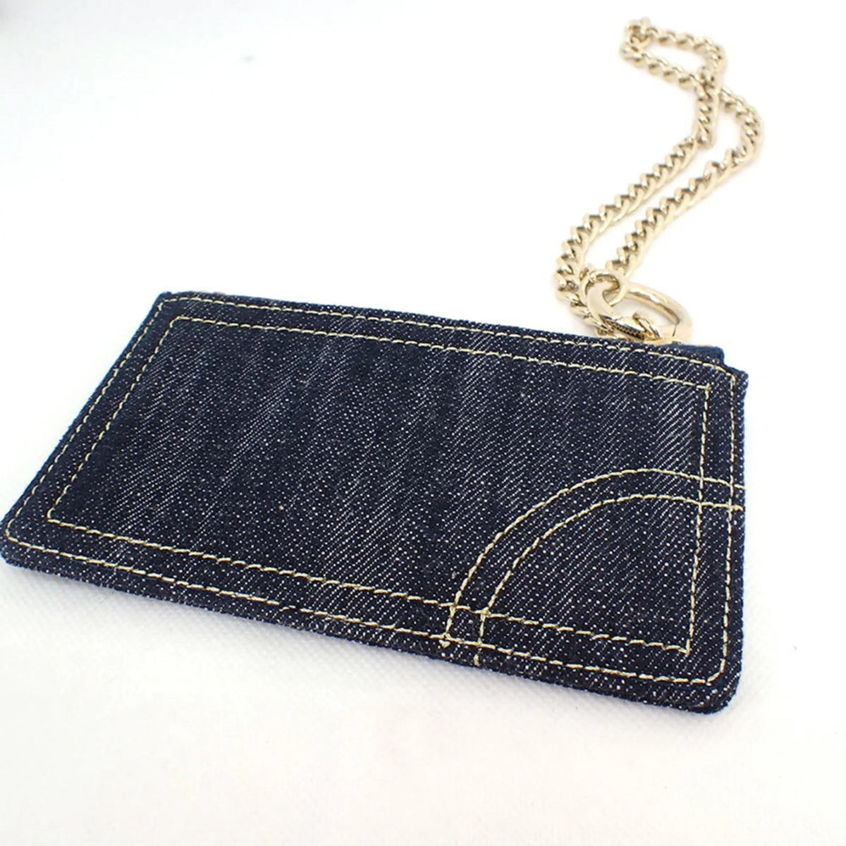 Pre-Owned  Chanel sparkling chain pouch coin case (Good)