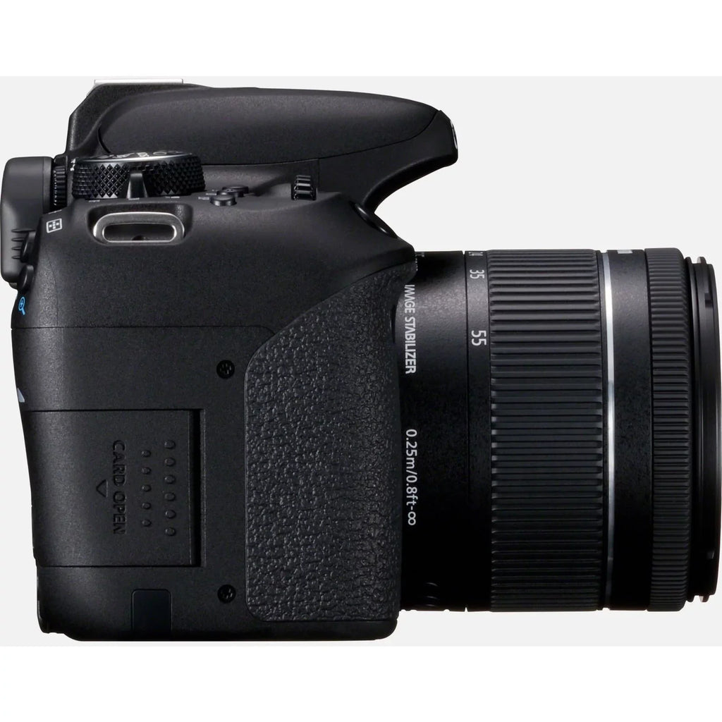 Canon  800D 24.2 Megapixel Digital  Camera with Lens, 0.71", 2.17", Black