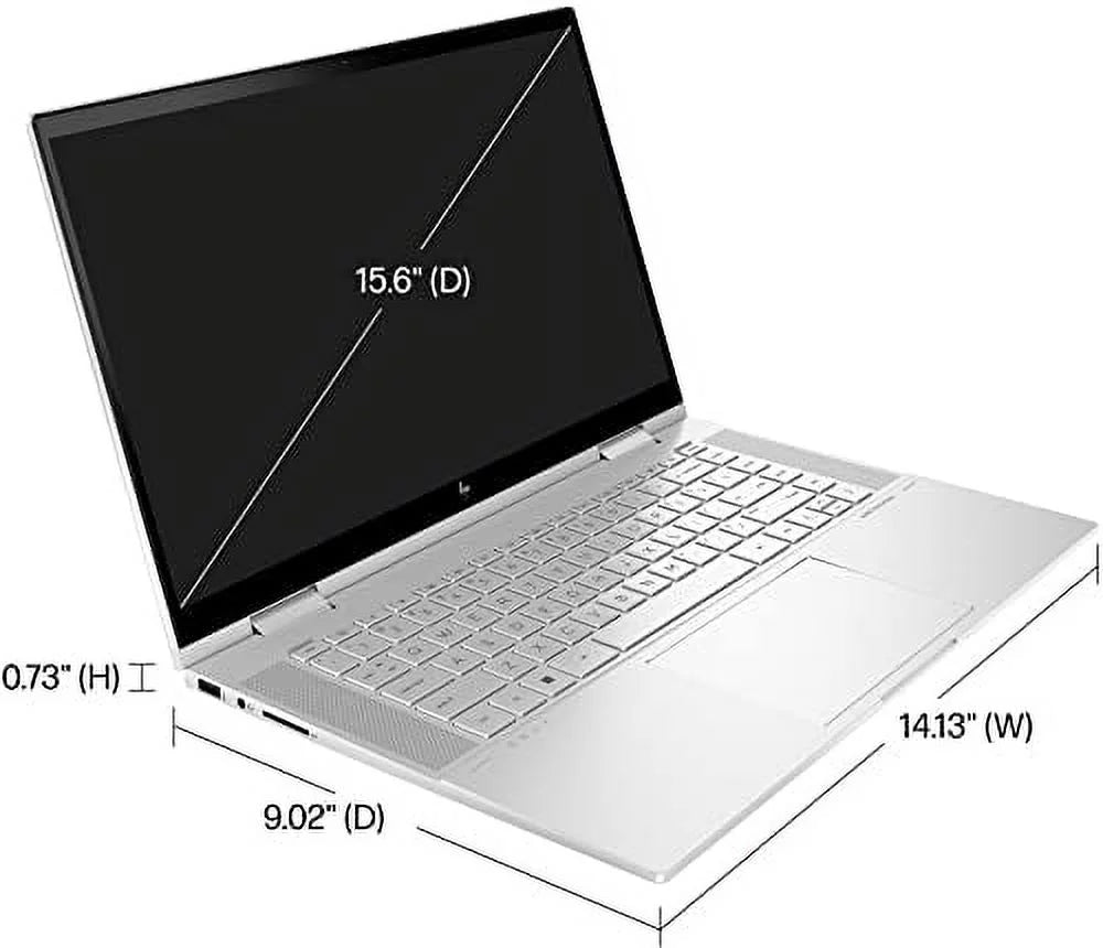 2022  Envy X360 15.6"   Touchscreen 2-in-1 Laptop Intel  Platform i7-1255U 10-Core Iris Xe Graphics 24GB DDR4 1TB  Thunderbolt 4 WiFi 6E Backlit  Windows 10 Pro w/ 32GB