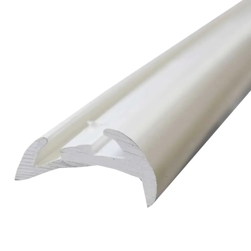 Taco Metals Boat Rub Rail V21-9677 | 2 x 1 1/8 Rigid White (26 )