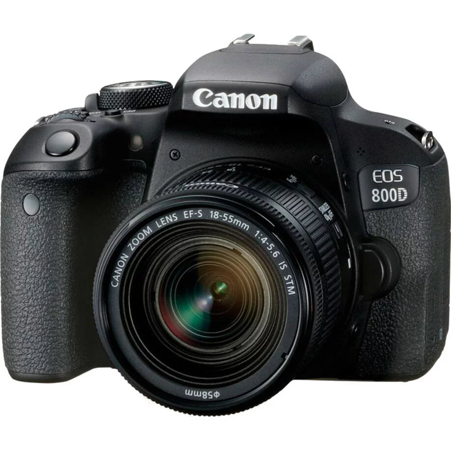 Canon  800D 24.2 Megapixel Digital  Camera with Lens, 0.71", 2.17", Black