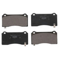 Front Ceramic Disc Brake Pads -2195 For 2017-2022 Tesla 3 With Gray Painted Calipers