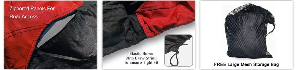 Weatherproof Jet Ski Cover For    1991-1996 -  / Black Color - All Weather - Trailerable - Protects from Rain, Sun,  Rays, And More! Includes Trailer Straps And Storage Bag