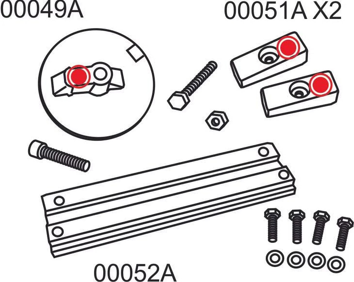 Complete Zinc Anode Kit Fits Mercury Verado 4 And Optimax Outboards  Military Grade Zinc Kit Replaces 8M010755, CMVERDO4KIT, 95111, 18-6156