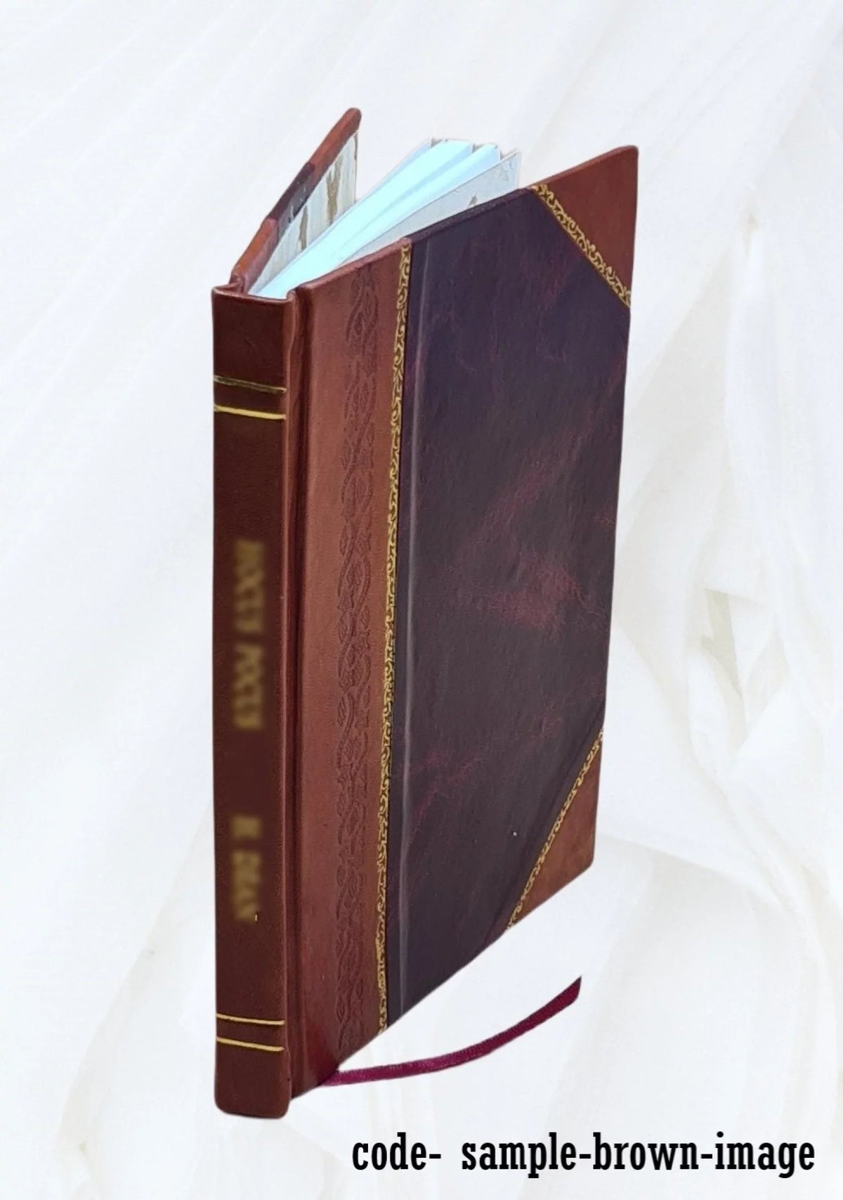 Der Anekdotenschatz Bacon-Shakespeare's : heiter-ernsthafte Selbstbekenntnisse des Dichter-Gelehrten / von Edwin Bormann. 1895 [Leather Bound]