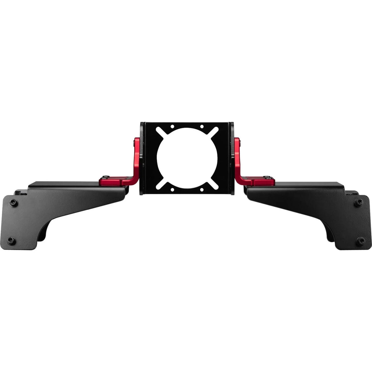 Next Level Racing   Side & Front Mount Adaptor Carbon Grey & Red