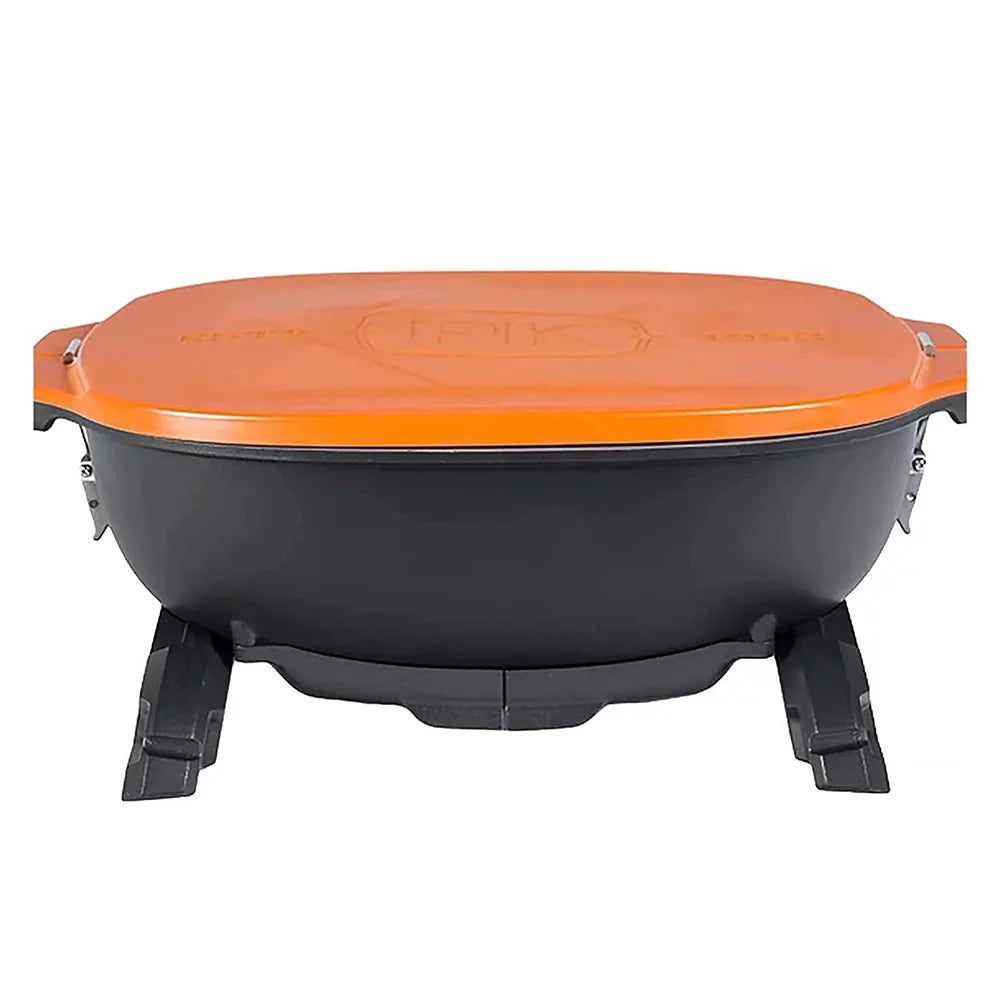 Grills 17 in.  Hibachi Charcoal Grill Orange
