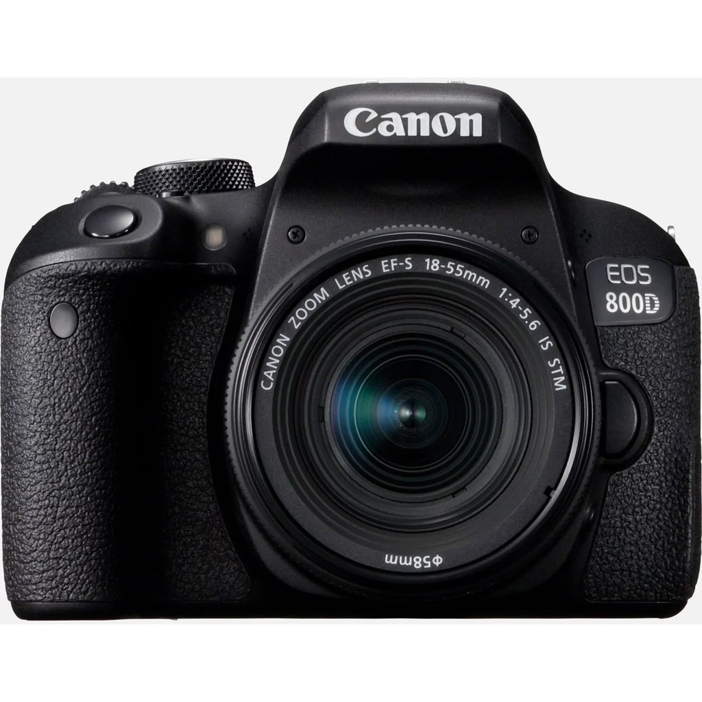 Canon  800D 24.2 Megapixel Digital  Camera with Lens, 0.71", 2.17", Black