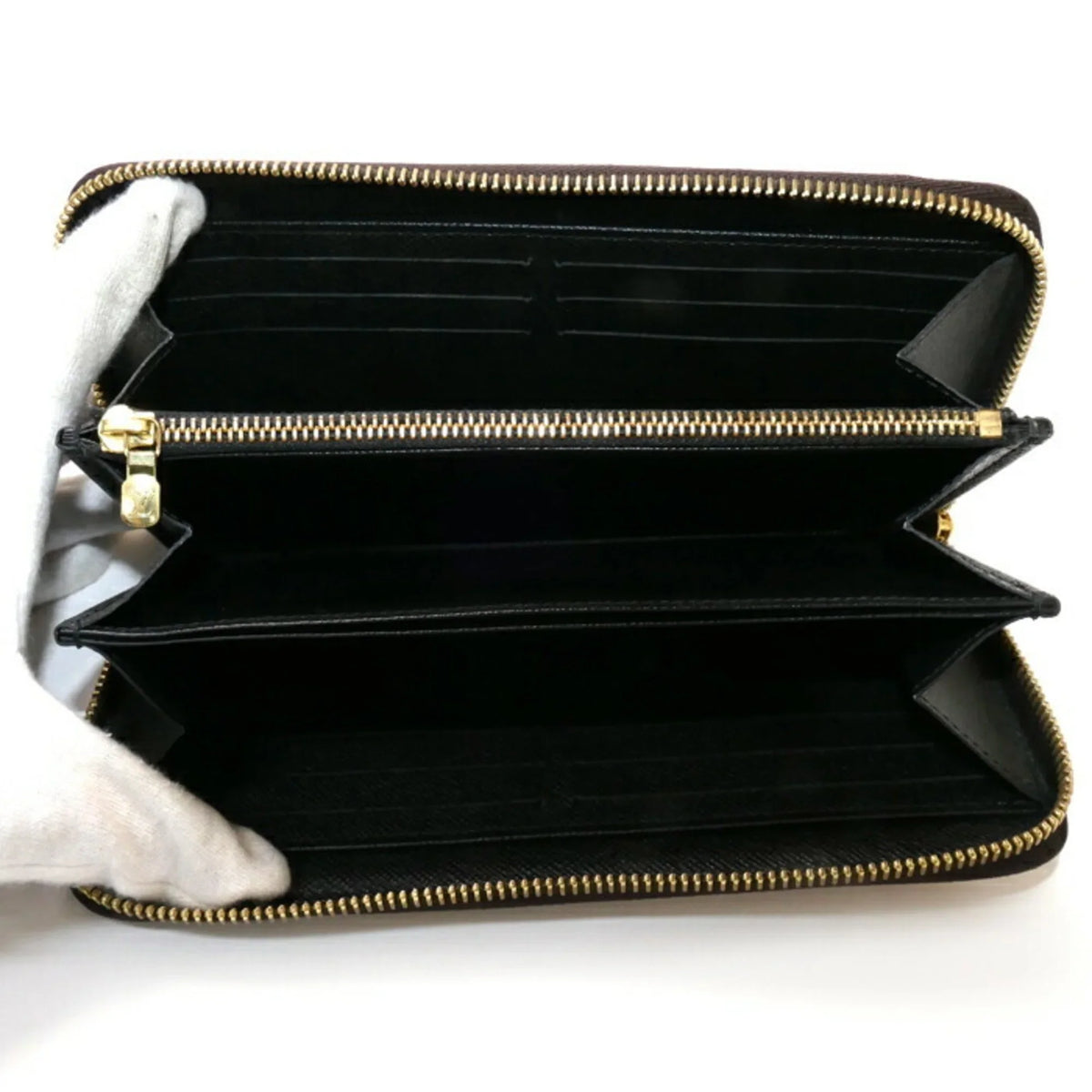 Pre-Owned   Monogram Giant Long Wallet Round Zipper Zippy M69353 Unisex (Good)