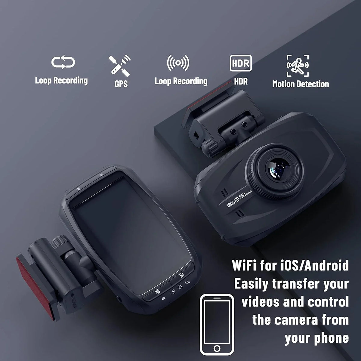 Open Box WheelWitness   Mark  Sony Starvis Dashboard Camera -