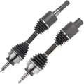 Detroit Axle - 4WD Front  Axles Assembly Replacement for 2009-2014 Ford F-150 Expedition Lincoln Navigator - 2pc Set