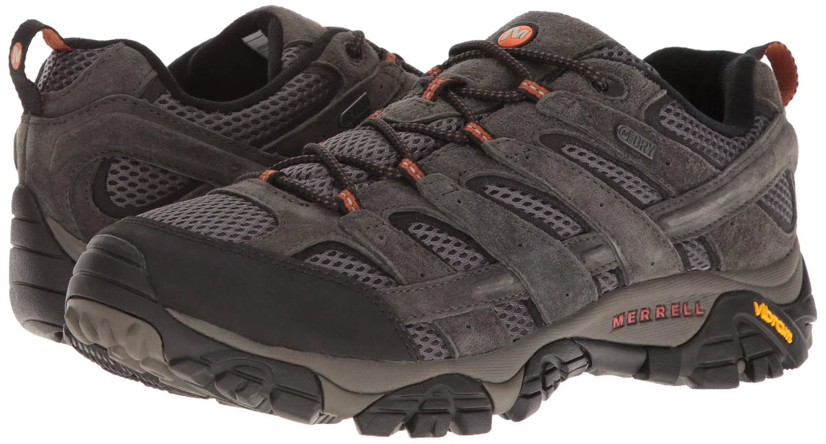 Merrell Men's Moab Beluga Hiking Boot Soft Toe Grey 7 D(M)
