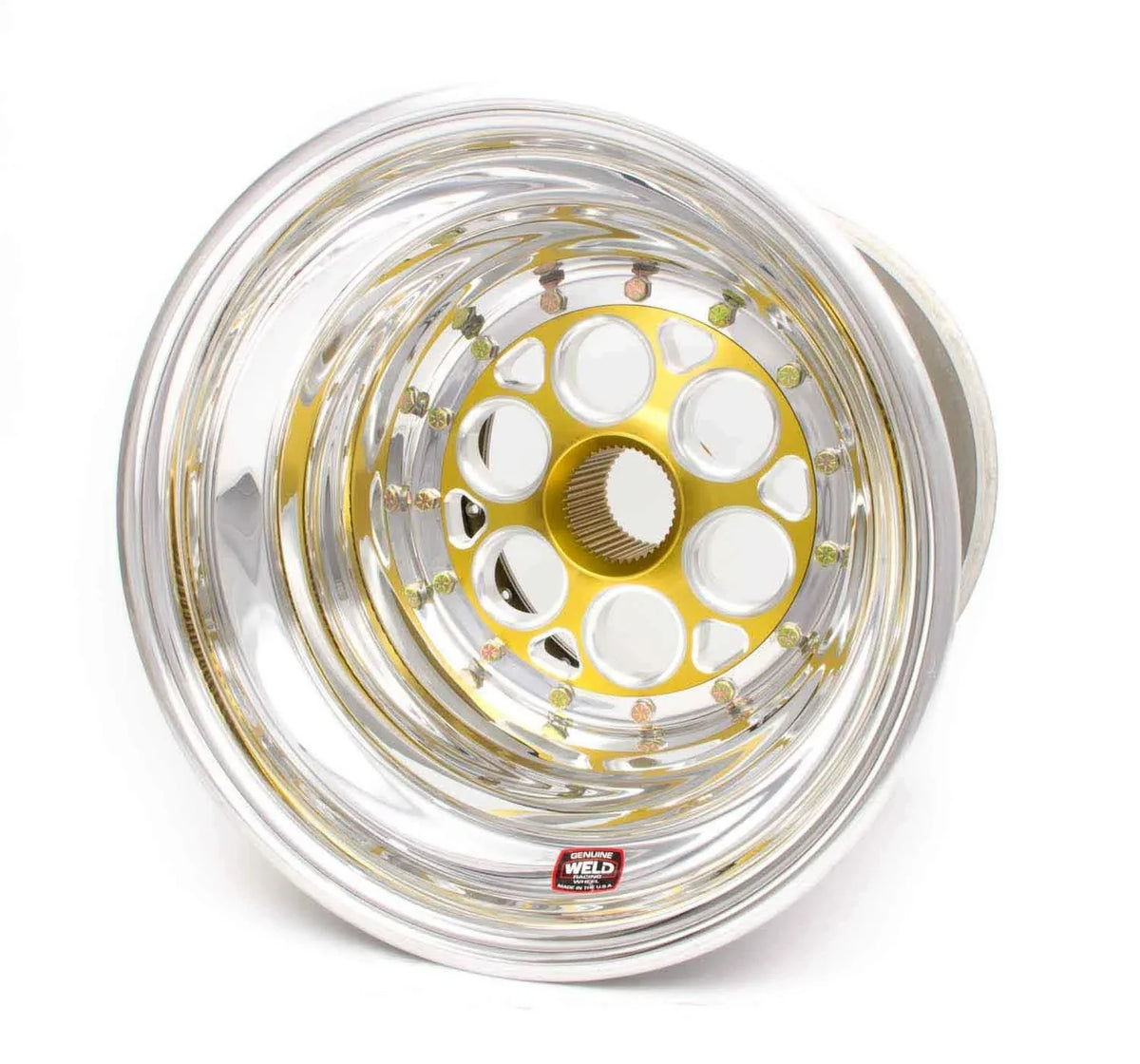 Weld Racing WEL735-51536 15 x 15 in. Magnum Sprint Spline Wheel, 42 Spline - 6 in. Back Spacing