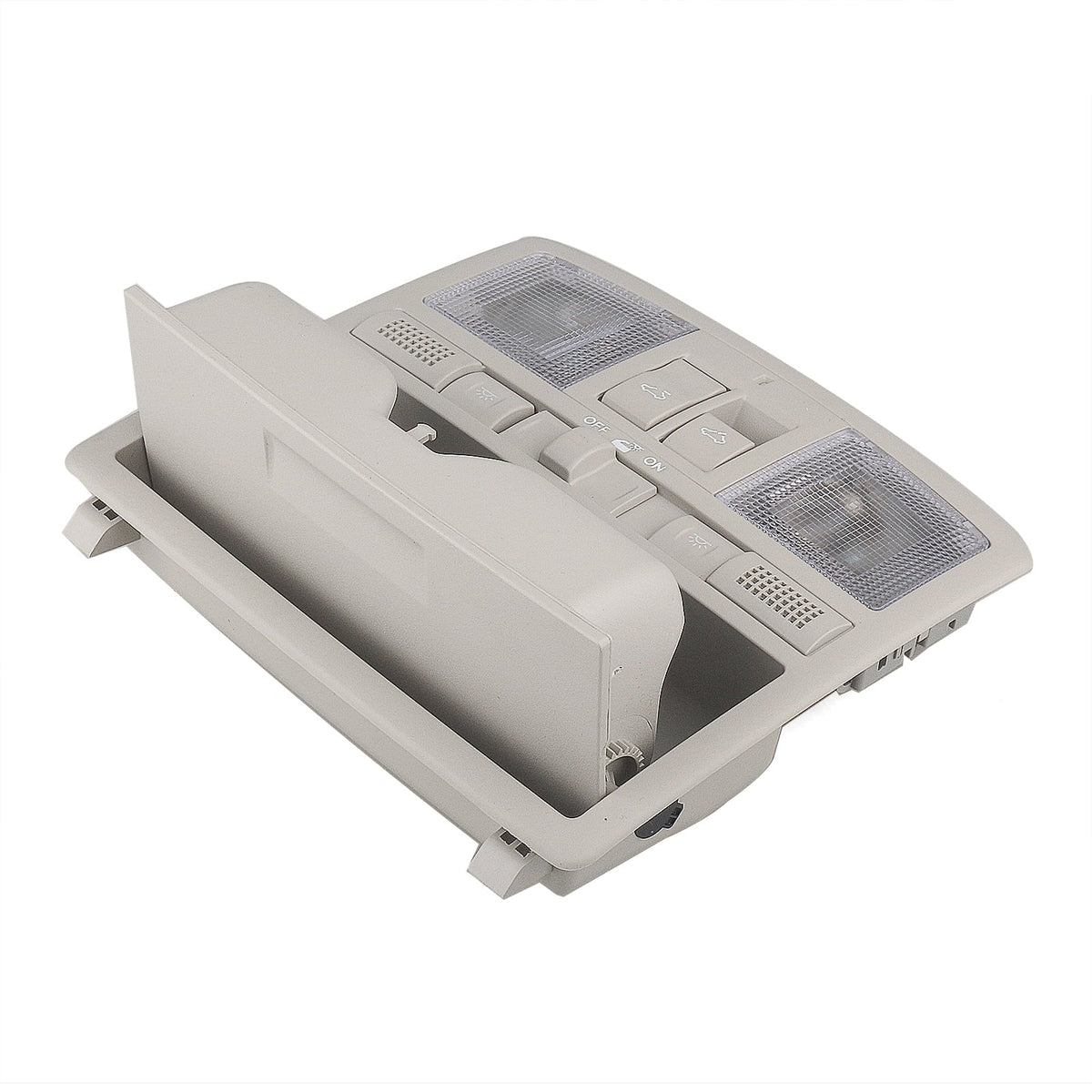 Overhead Console Reading Light w/ Sunroof Switch For Mazda 6 2009-2013 -9 2010-2015 Gray