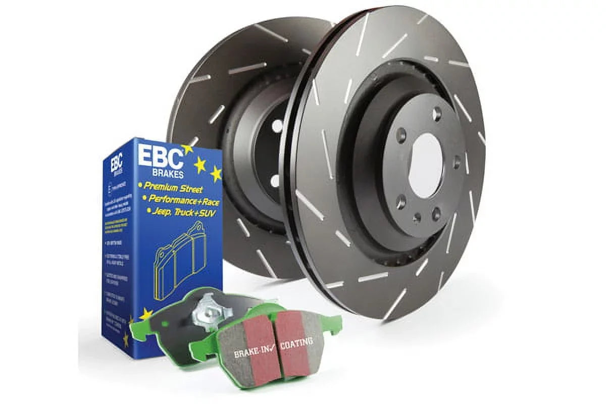Brakes S2KF1381 S2 Kits Greenstuff 2000 and  Rotors Fits Civic