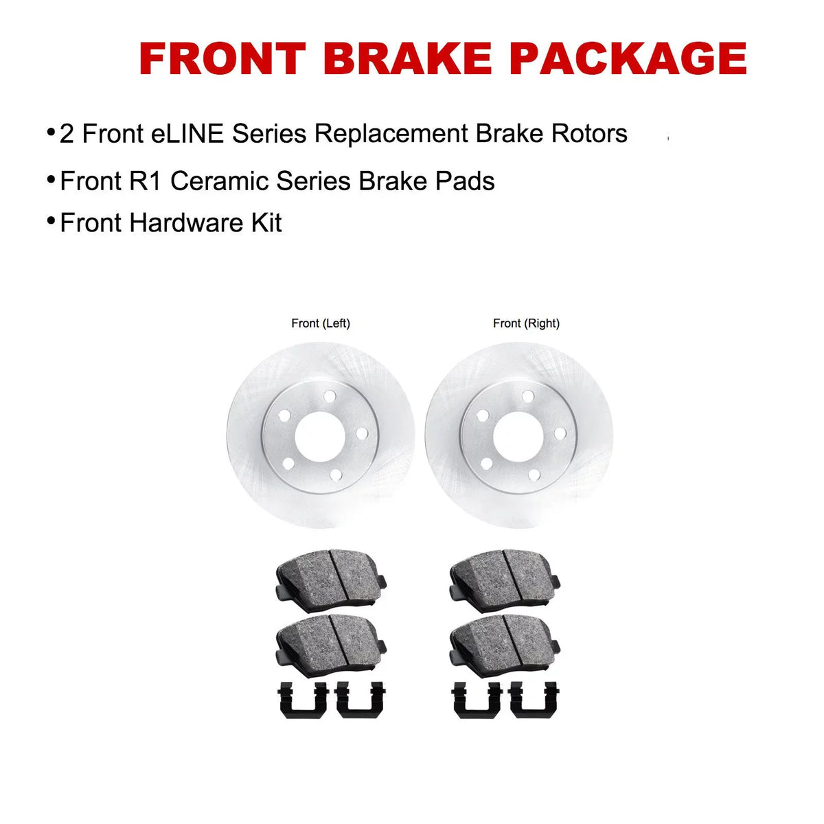 R1 Concepts Wfwh1 47078 R1 Concepts E Line Series Brake Rotor With Ceramic Fits select: 2017-2022   , 2016