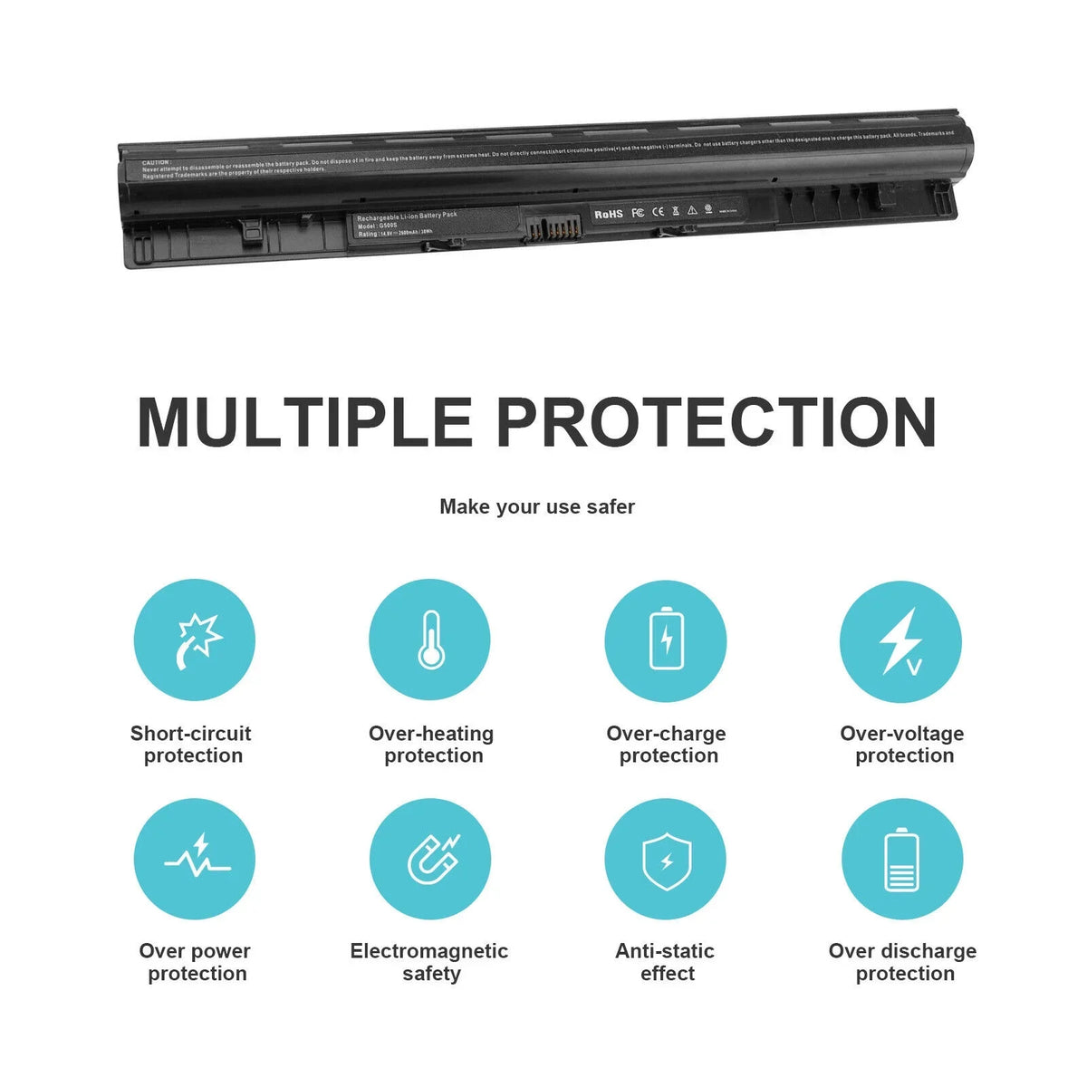 L12M4E01 Battery for Lenovo G50 g50-45 g50-70 g50 80 Z50-70 z40 z50 z70 L12M4A02