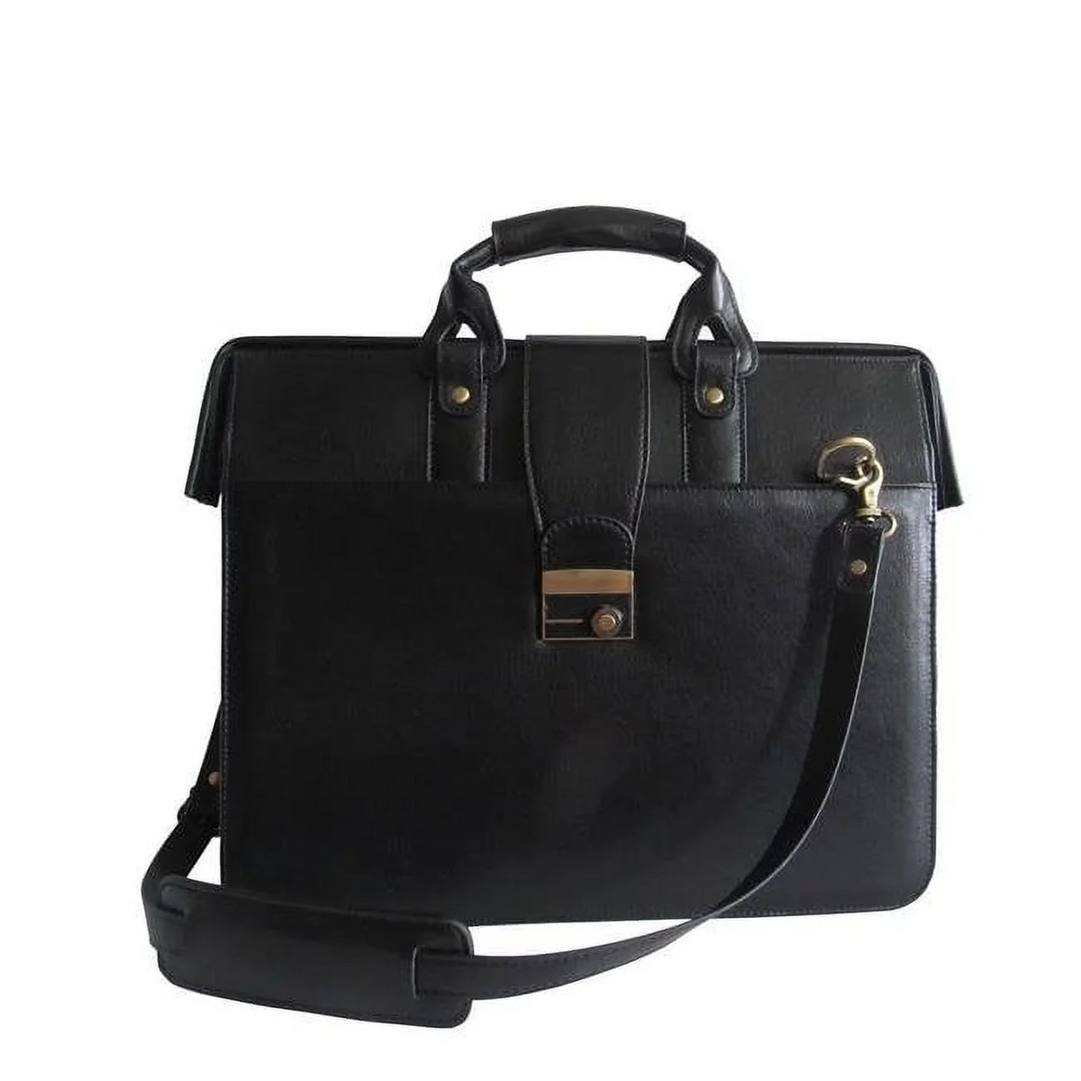 Amerileather  Leather Doctors Carriage Bag Black