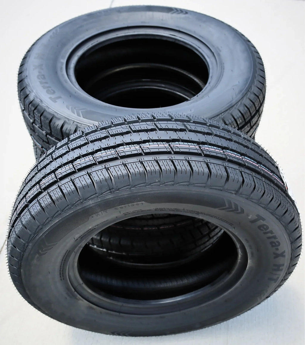 Set of 4 () Waterfall Terra-X H/T 265/70R17 115T Tires Fits: 2014-18 Chevrolet Silverado 1500 , 2010-21  Sierra 1500
