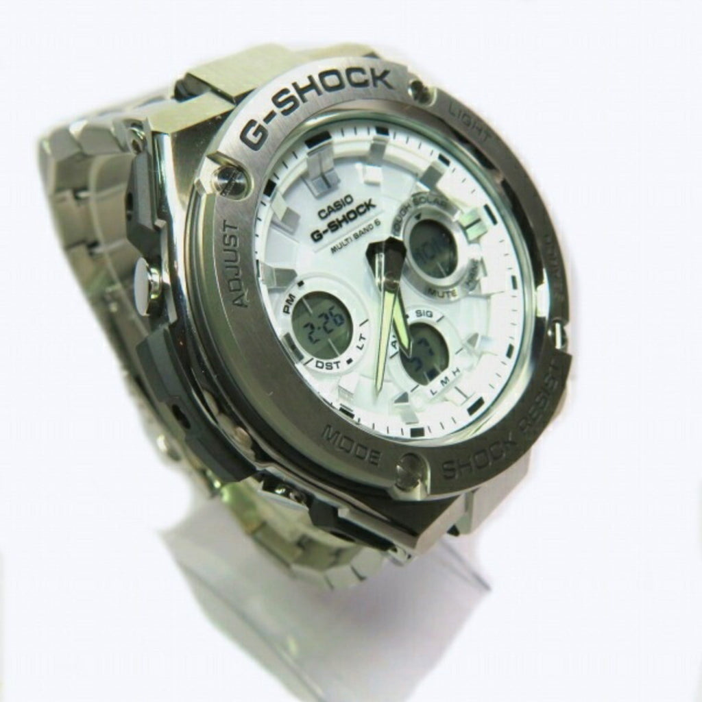 Pre-Owned Casio G-Shock Multiband 6 -W110D-7AJF Radio Solar Watch Men's (Good)