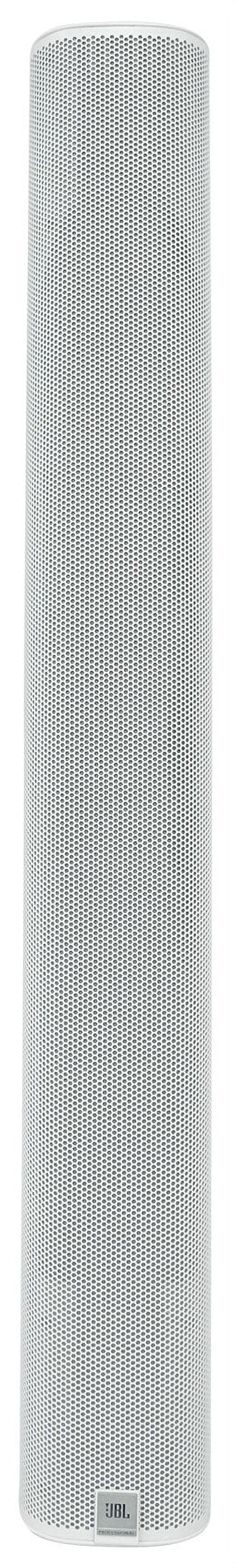 (2)  COL800- 32" White 70V Commercial Column Wall Mount Array Speakers+Amp