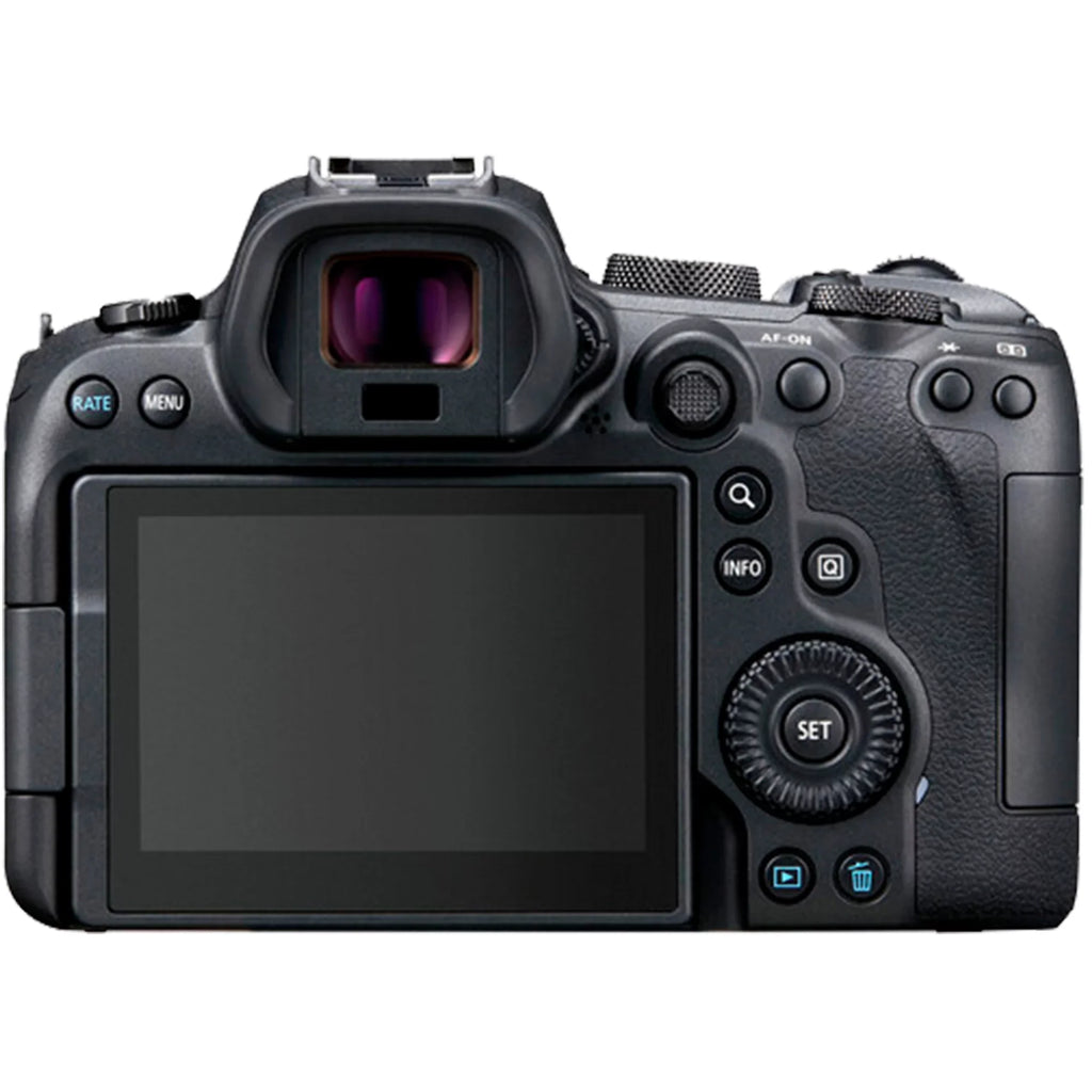 Canon  R6 Mirrorless Digital Camera with  24-105mm  Lens + Mount Adapter + SanDisk 64GB + ZeeTech Accessory Bundle