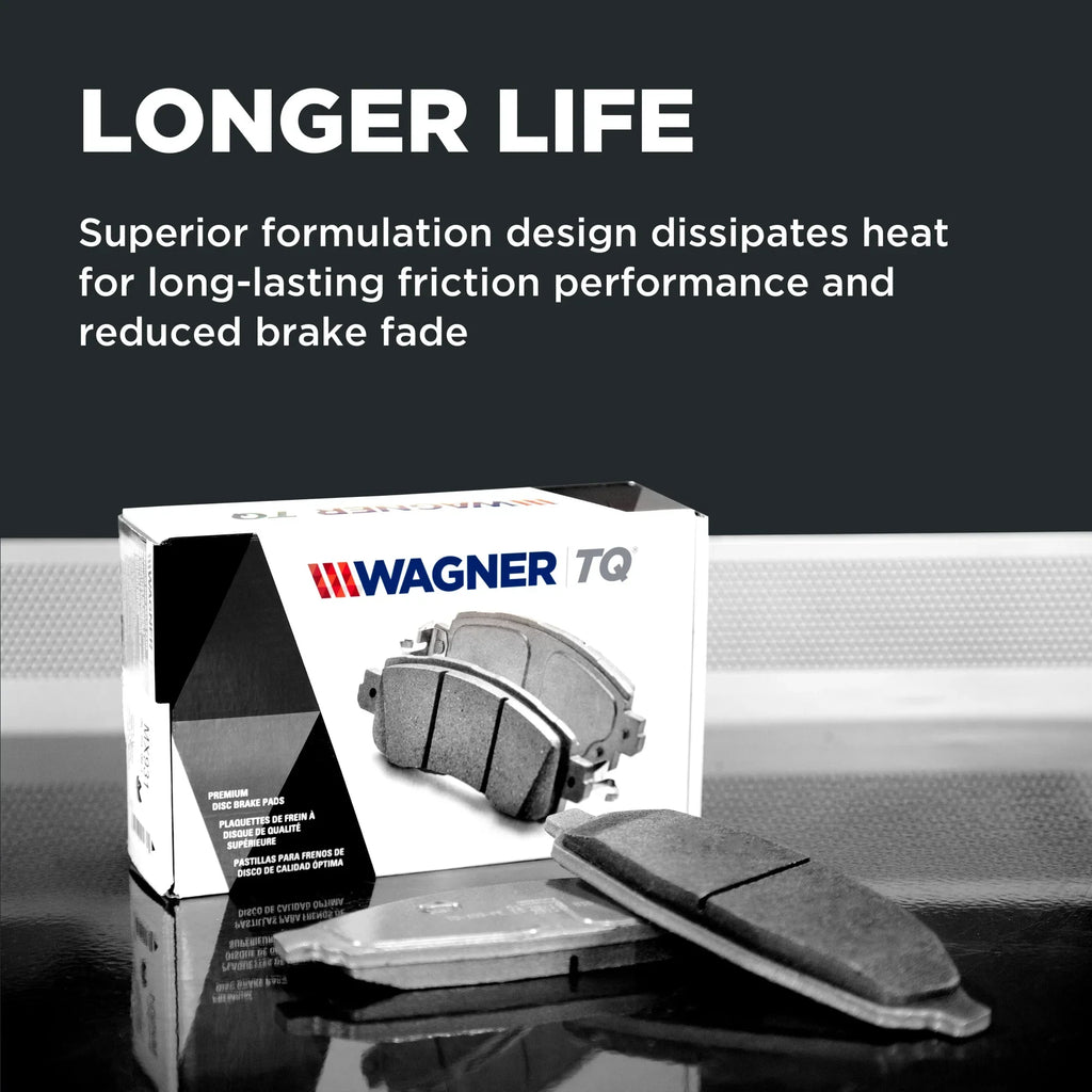 Wagner ThermoQuiet QC1428 Ceramic Disc Brake Pad Set Fits select: 2012-2018   S, 2011-2015    3.8L