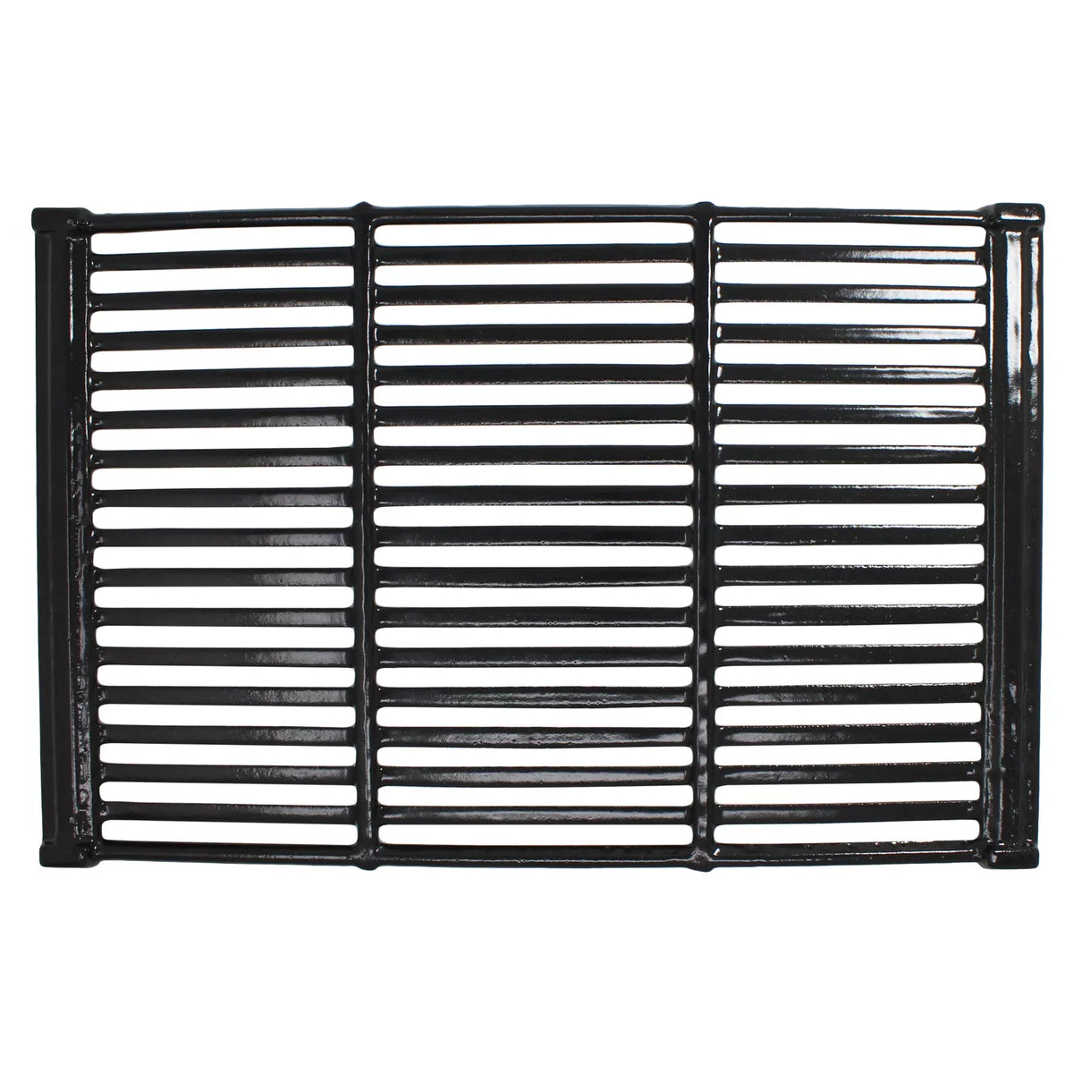 2  Grill Cooking Grates & 3 Heat Shield Plate Tent Replacement Parts for Charmglow 810-7440-S - Compatible Barbeque Porcelain Enameled Cast Iron Grid 19" & Flame Tamer, Flavorizer Bar