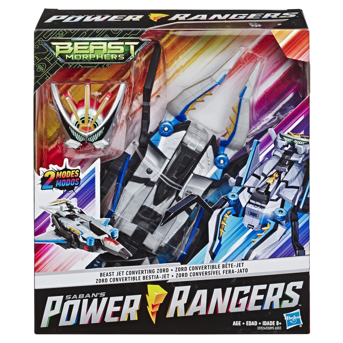 Power Rangers Beast Morphers Beast Jet Converting Zord Action Figure