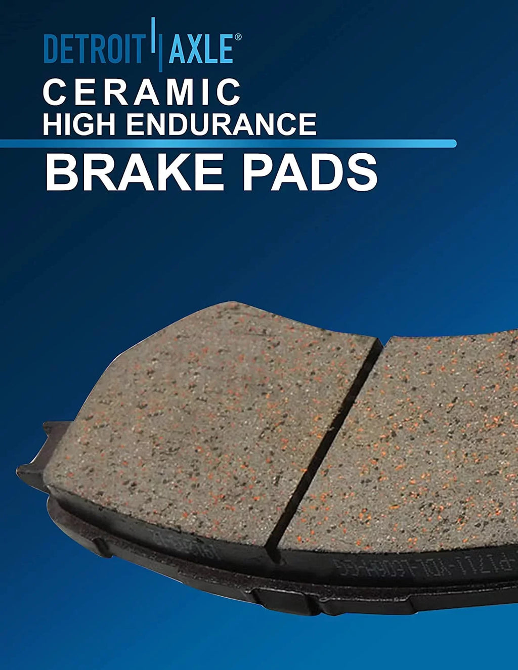 Detroit Axle - Brake Kit for 2013-2019 Ford Fusion 2013-2016 Lincoln  2014 2015 2016 Disc Brake Rotors and Ceramic Brake Pads Replacement : 11.81" Front and 11.89" Rear Rotor