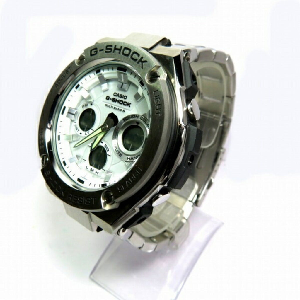 Pre-Owned Casio G-Shock Multiband 6 -W110D-7AJF Radio Solar Watch Men's (Good)
