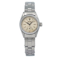 Rolex Oyster Perpetual  6505 vintage Rivet Stainless Silver Dial Ladies 24MM