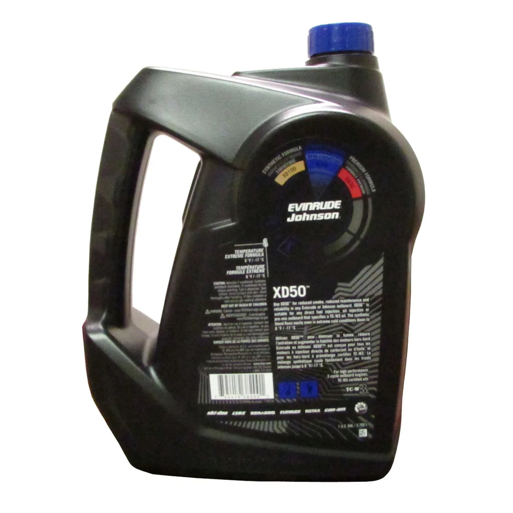 Johnson Evinrude/  Marine XD50 Oil Gallon 3 Pack 779718, 0764354, 0779718