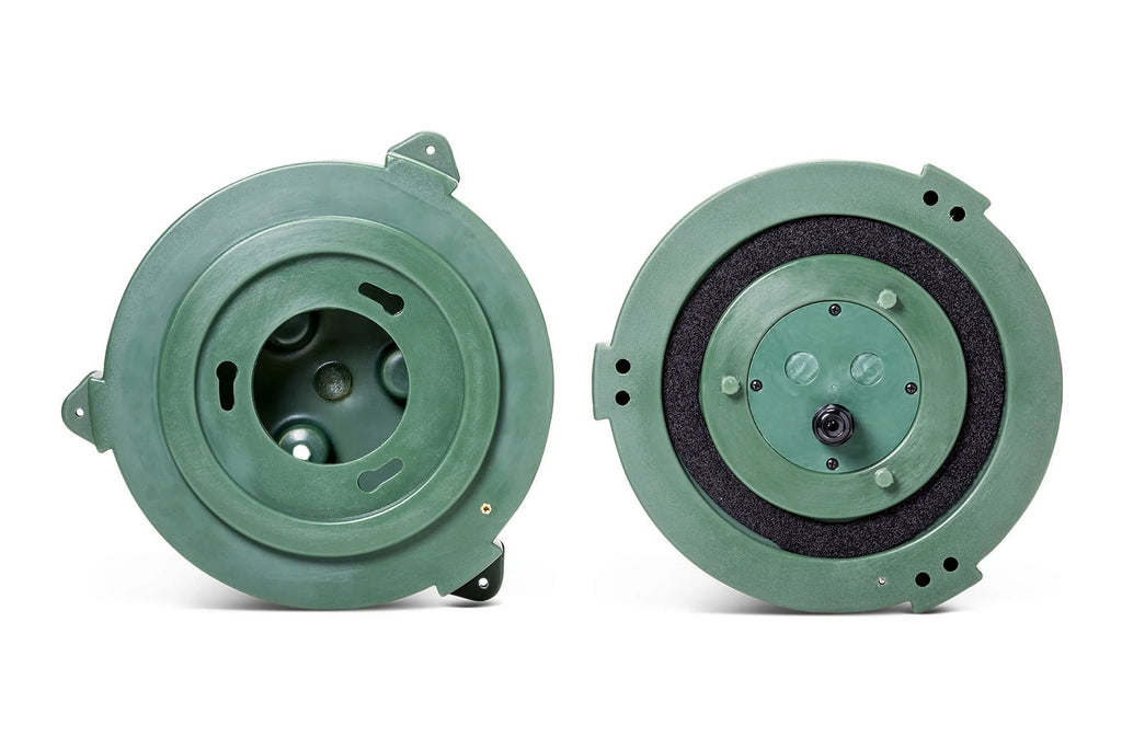 (3)   88M 8" Commercial 70v Outdoor Landscape Speakers + Amplifier