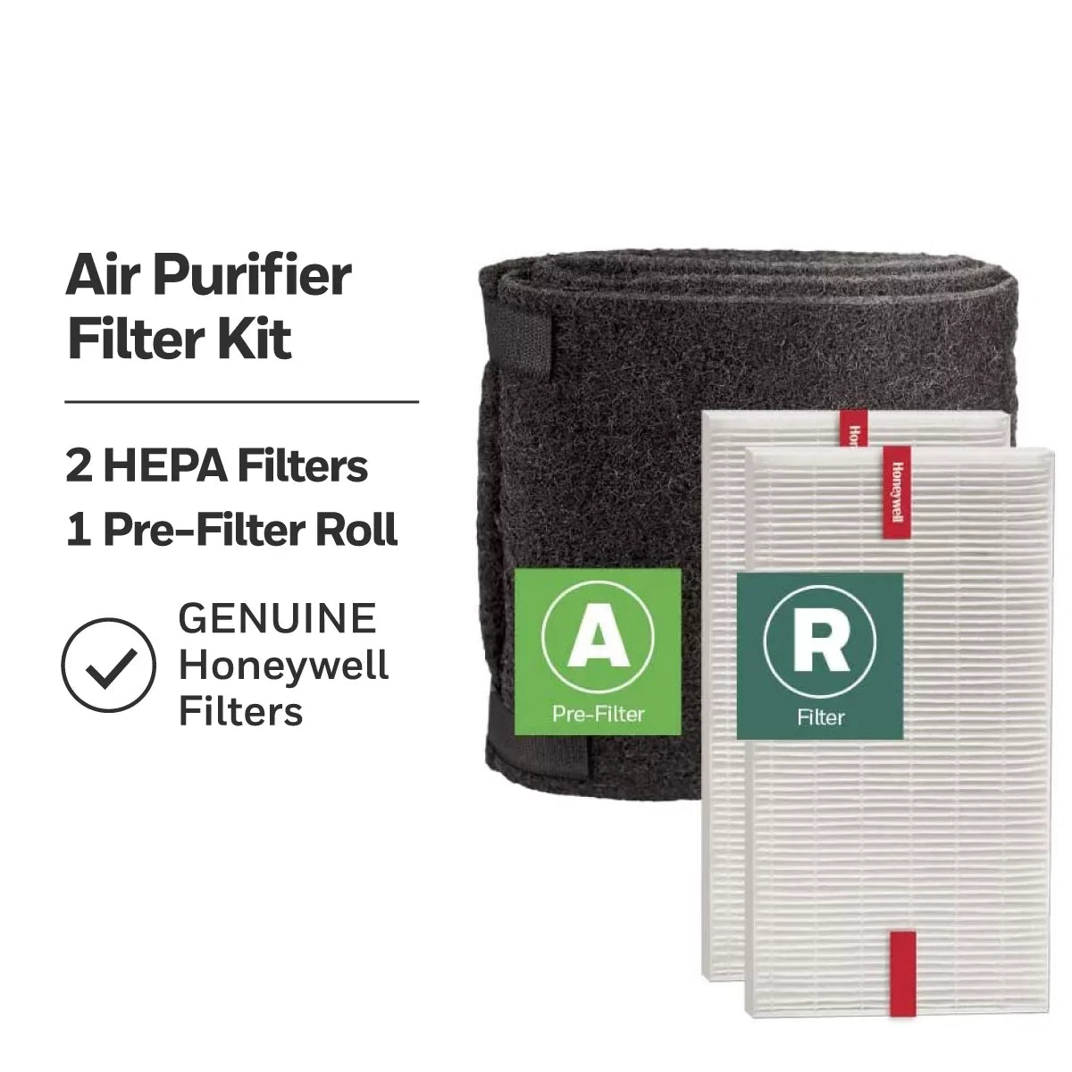 Honeywell R Filter and A Pre-Filter Value Pack, -ARVP100