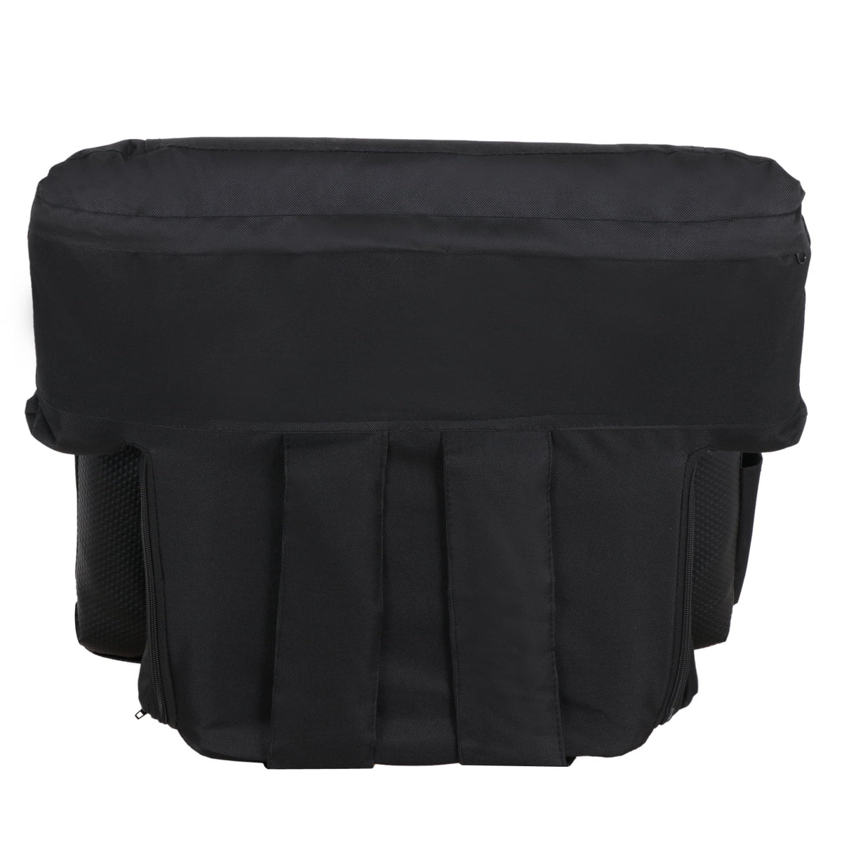 Stadium Seat Chair Reclining Bleachers W/Padded Cushion - 6 Reclining Positions, Black