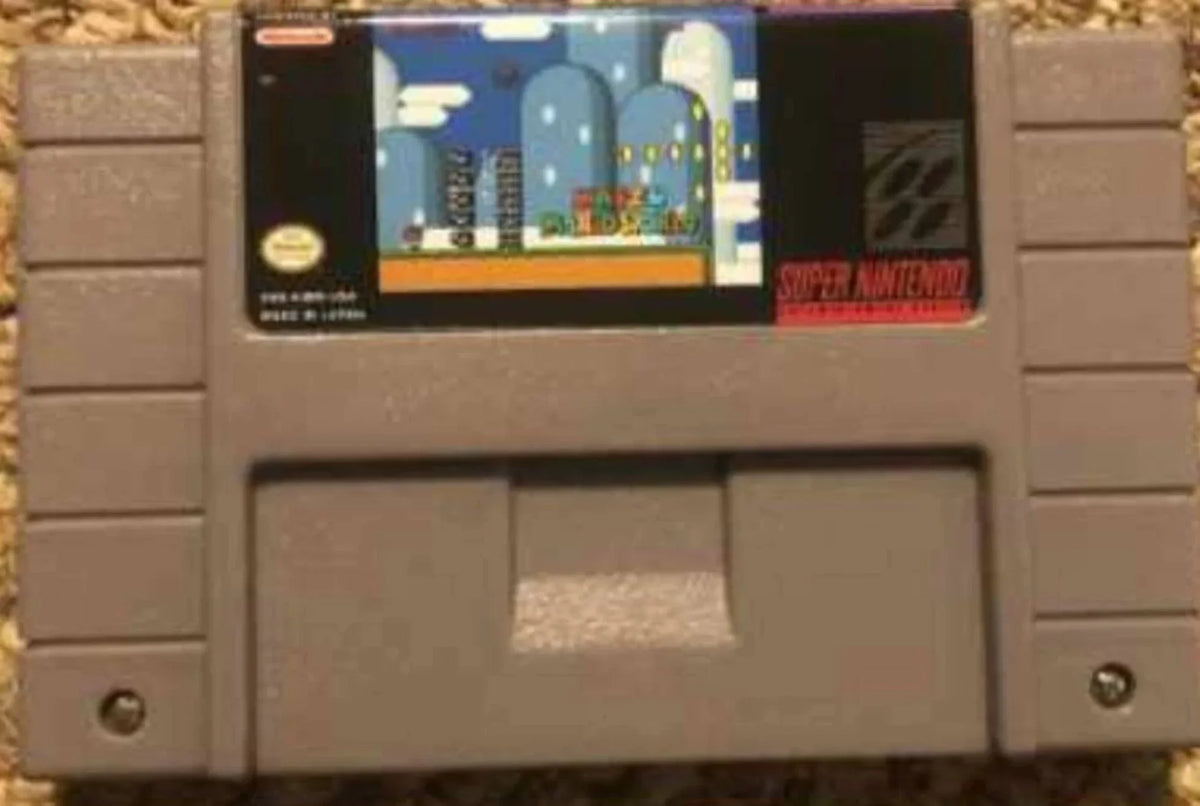 Mario World 1 2  3 -  - Super Nintendo Ent. System / Cartridge