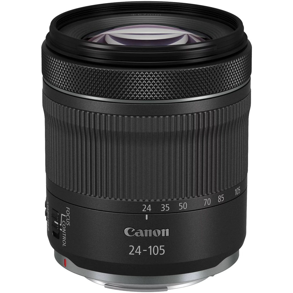 Canon  R6 Mirrorless Digital Camera with  24-105mm  Lens + Mount Adapter + SanDisk 64GB + ZeeTech Accessory Bundle