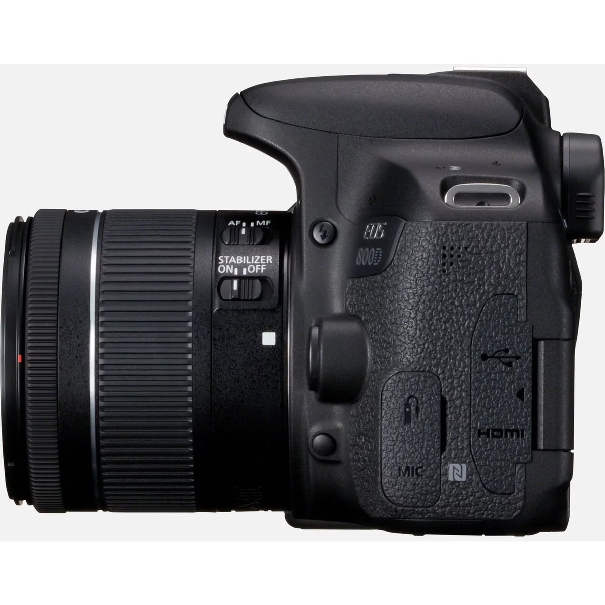 Canon  800D 24.2 Megapixel Digital  Camera with Lens, 0.71", 2.17", Black