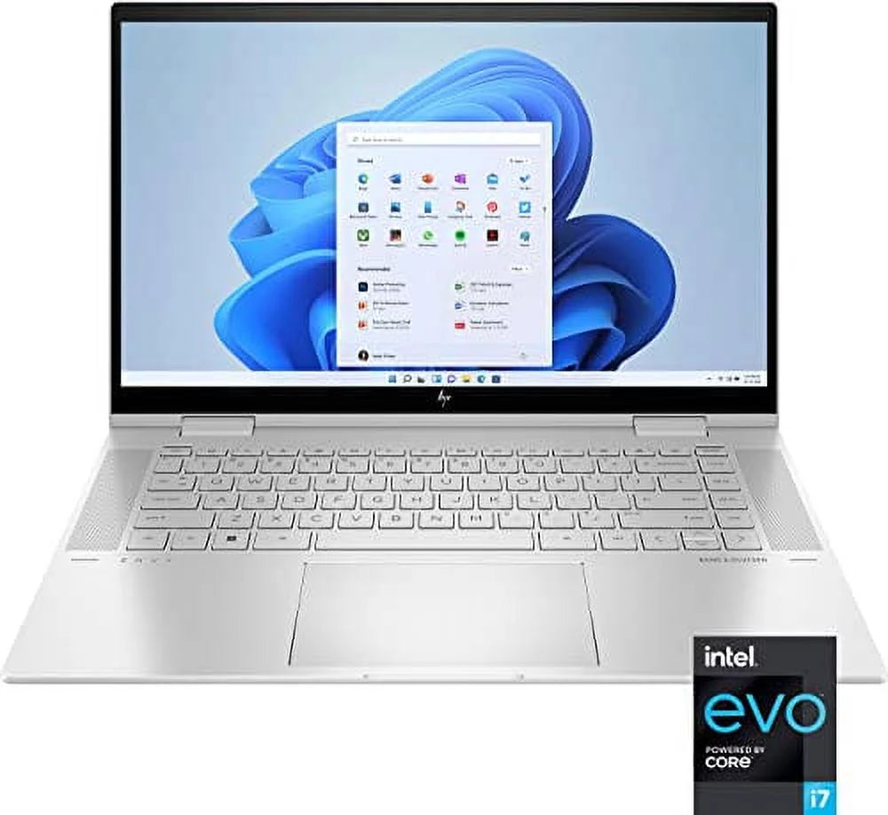 2022  Envy X360 15.6"   Touchscreen 2-in-1 Laptop Intel  Platform i7-1255U 10-Core Iris Xe Graphics 24GB DDR4 1TB  Thunderbolt 4 WiFi 6E Backlit  Windows 10 Pro w/ 32GB