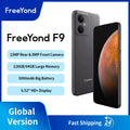 FreeYond F9 Smartphone, +6.52" Display Dual Sim, Battery 5000 MAh, 64GB/128GB Rom, Real Dual Camera 13+8MP With 2MP Macro