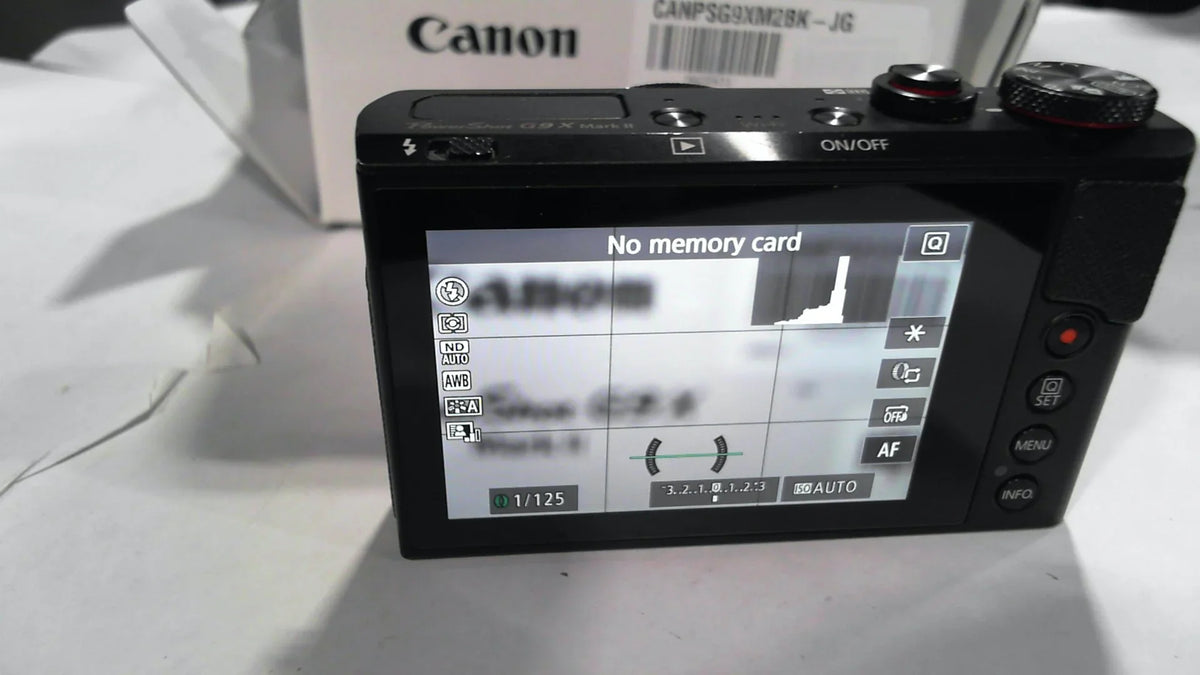 Canon PowerShot G9 X Mark  Compact Digital Camera w/ 1 Inch Sensor and 3inch L