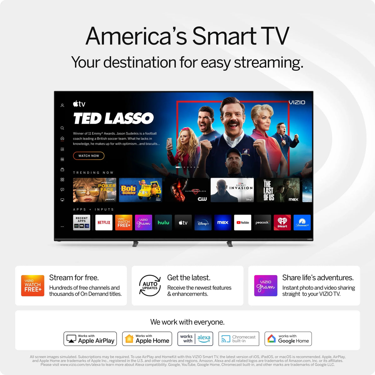 75" Class V-Series 4K   Smart  V755x-K04 (New)