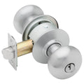 Schlage A53PD  626 Grade 2 Entrance Cylindrical Lock Plymouth Knob Conventional Cylinder Satin Chrome Finish Non-handed