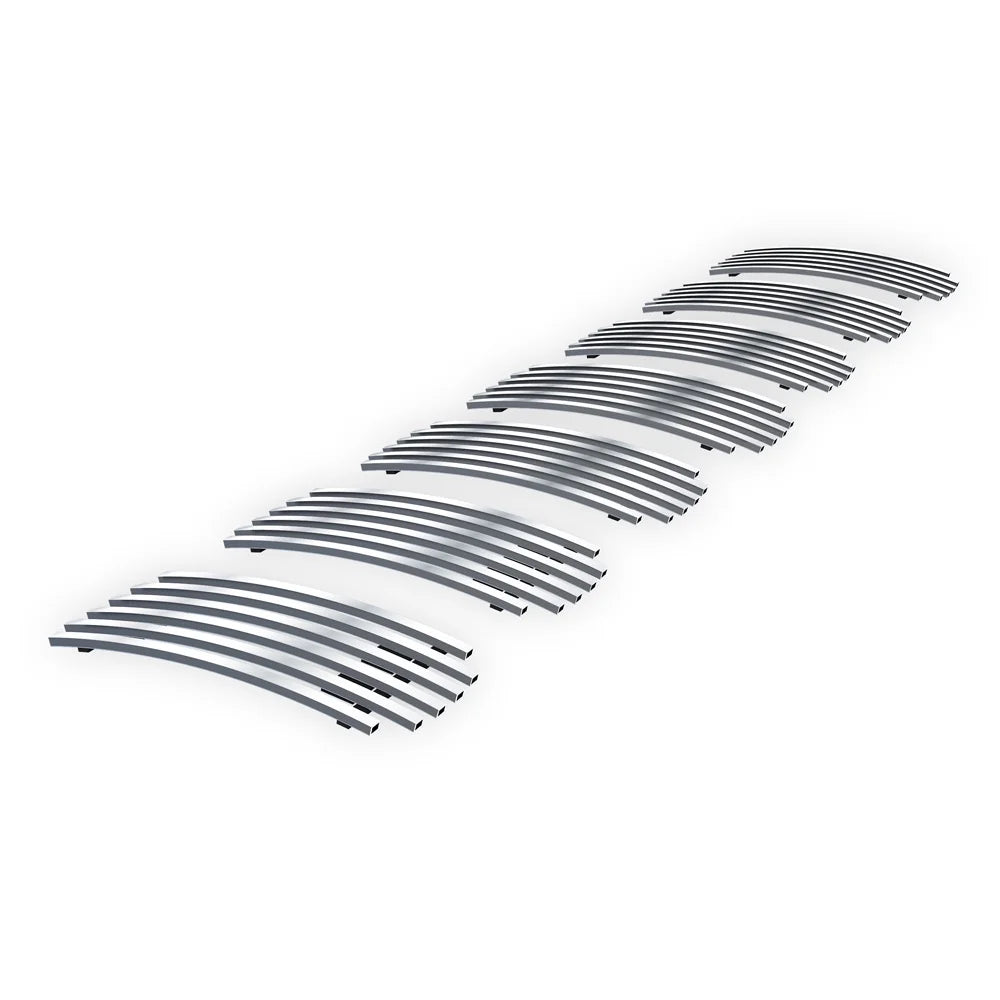 Premium Stainless Steel Chrome 8x6 Billet Grille Compatible with Jeep Grand Cherokee 2006-2008 Overland SRT8 Main Upper N19-S04566J