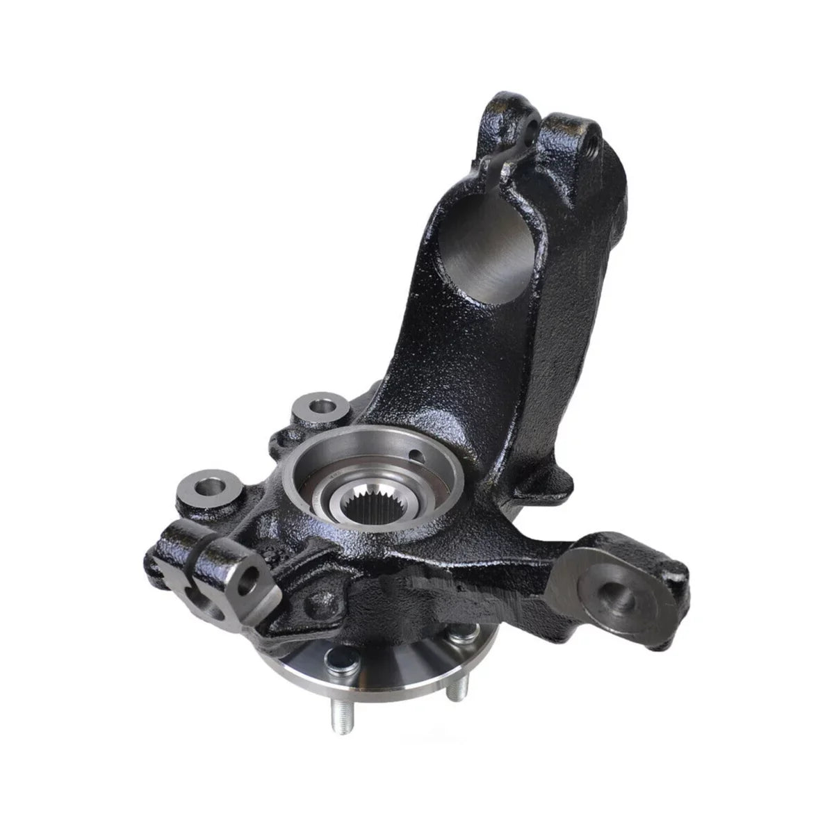 AutoShack Front Steering Knuckle and Wheel Bearing Hub Assembly 5 Lugs with  Passenger Side Replacement for 2012 2013 2014 2015 2016 2017 2018 Ford Focus 2.0L
